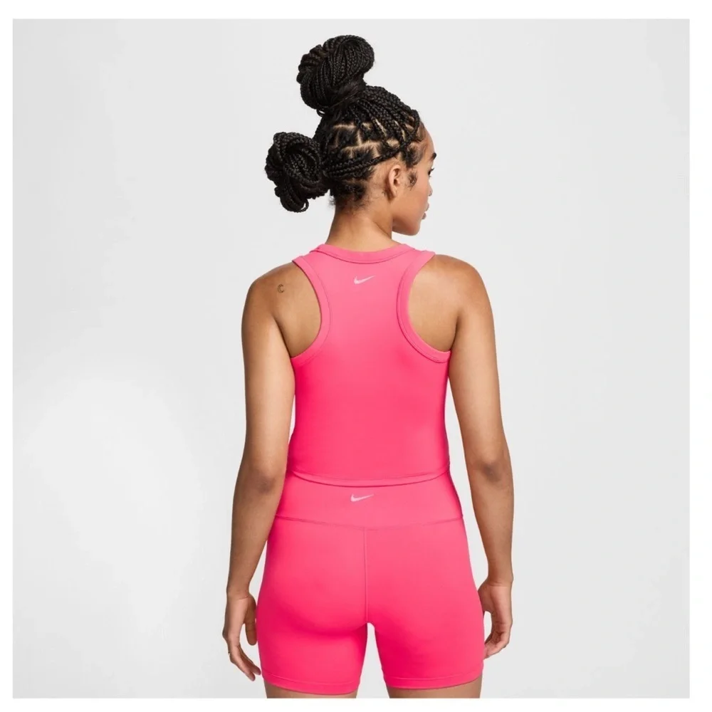 Nike Women's One Fitted Dri-FIT Cropped Tank Top